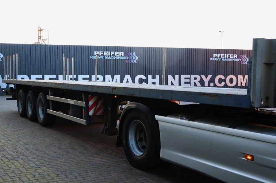 Groenewegen DRO-12-27 3 Axle Trailer, 32t Capacity, BPW Axles - Semi-remorque plateau: photos 2 Groenewegen DRO-12-27 3 Axle Trailer, 32t Capacity, BPW Axles - Semi-remorque plateau: photos 2