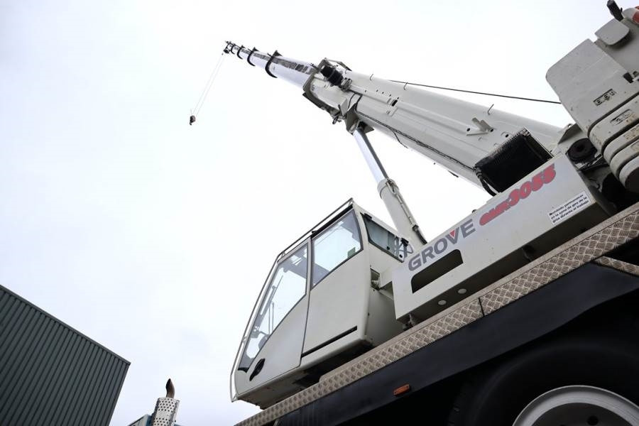 Grue tout-terrain Grove GMK3055 Diesel, 6x6x6, 55t Capacity, 43m Main Boom: photos 15 Grue tout-terrain Grove GMK3055 Diesel, 6x6x6, 55t Capacity, 43m Main Boom: photos 15