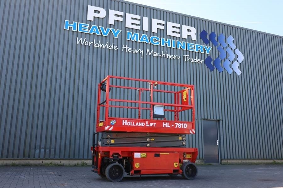 Holland Lift Ecostar HL-7810 Electric, 10m Working Height, 450k - Nacelle ciseaux: photos 1 Holland Lift Ecostar HL-7810 Electric, 10m Working Height, 450k - Nacelle ciseaux: photos 1