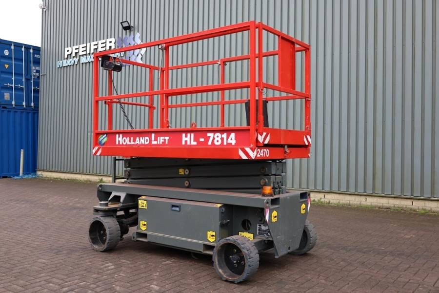 Nacelle ciseaux Holland Lift Ecostar HL-7814 Electric, 10m Working Height, 450k: photos 8