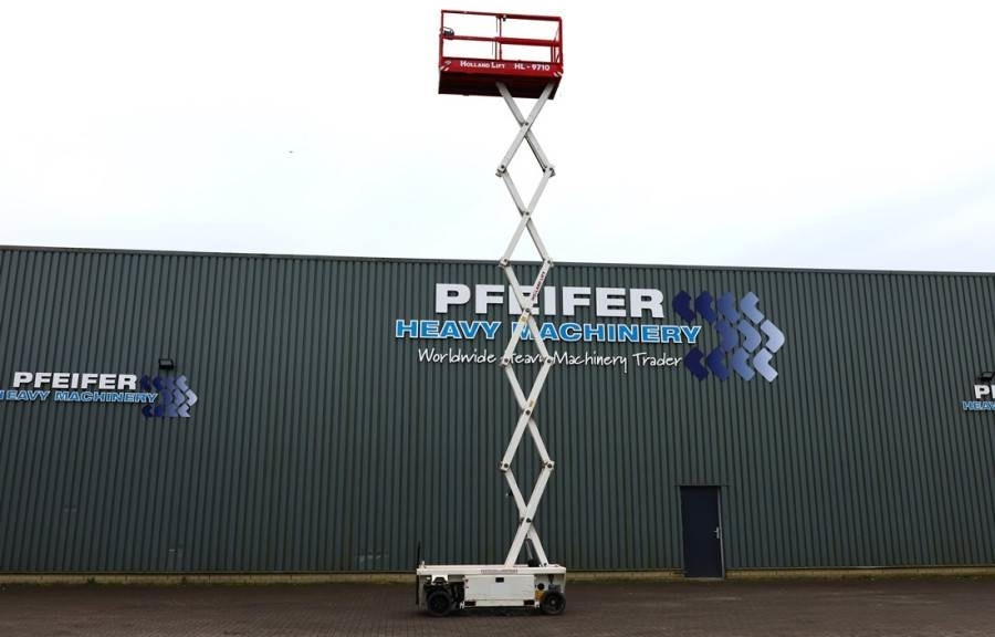 Holland Lift Ecostar HL-9710 Electric, 12m Working Height, 325k - Nacelle ciseaux: photos 3 Holland Lift Ecostar HL-9710 Electric, 12m Working Height, 325k - Nacelle ciseaux: photos 3