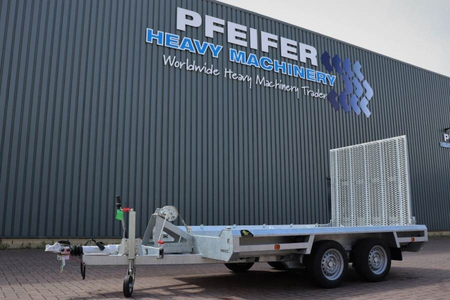 Hulco Terrax-2 3500kg 2 Axel Trailer, 2.770 kg Capacity, - Remorque porte engin: photos 1 Hulco Terrax-2 3500kg 2 Axel Trailer, 2.770 kg Capacity, - Remorque porte engin: photos 1