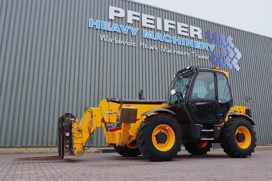 JCB 540-140 HI VIZ Diesel Stage V, 4x4x4 Drive, 13.8m - Chariot télescopique: photos 1 JCB 540-140 HI VIZ Diesel Stage V, 4x4x4 Drive, 13.8m - Chariot télescopique: photos 1