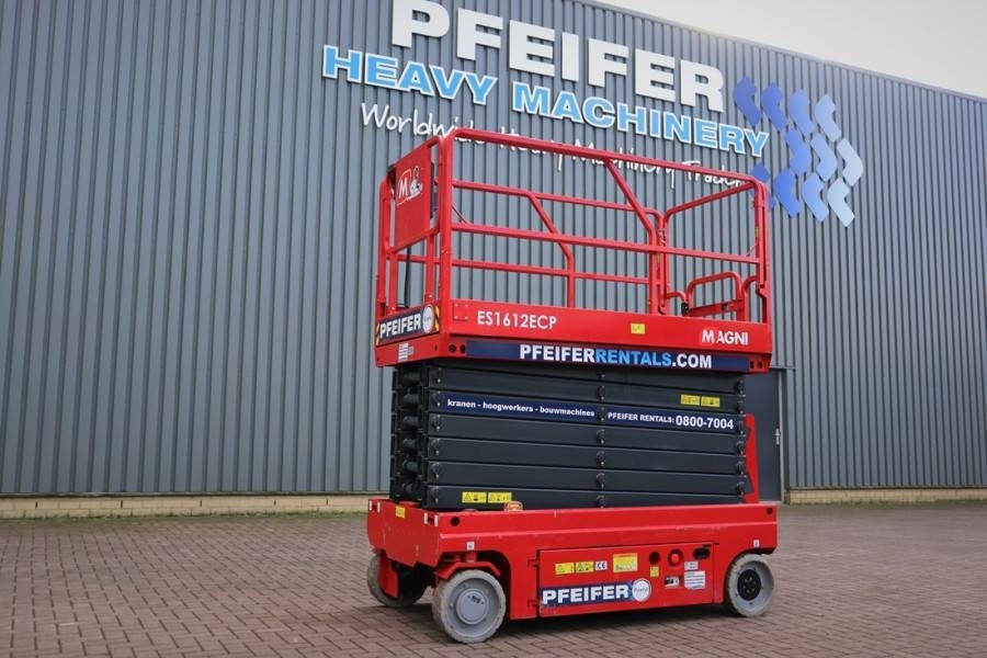 Magni ES1612ECP Valid inspection, *Guarantee!, Electric, - Nacelle ciseaux: photos 1 Magni ES1612ECP Valid inspection, *Guarantee!, Electric, - Nacelle ciseaux: photos 1