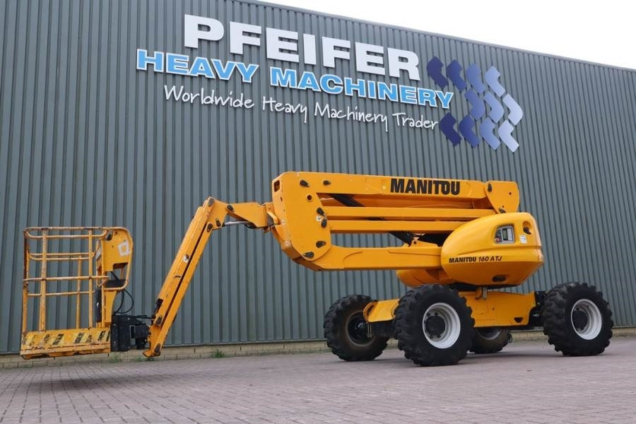 Manitou 160ATJ Diesel, 4x4x4 Drive, 16m Working Height, 8.  - Nacelle articulée: photos 1 Manitou 160ATJ Diesel, 4x4x4 Drive, 16m Working Height, 8.  - Nacelle articulée: photos 1