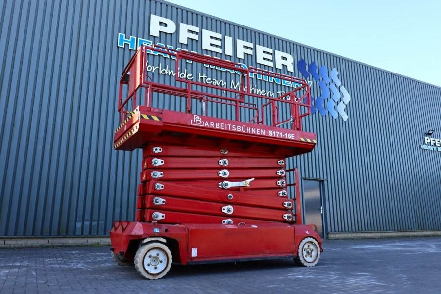 PB LIFT S171-16E Electric, 17.3m Working Height, 400k - Nacelle ciseaux: photos 1 PB LIFT S171-16E Electric, 17.3m Working Height, 400k - Nacelle ciseaux: photos 1