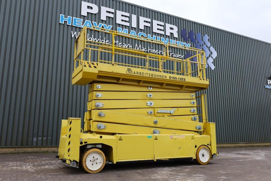 PB LIFT S195-12ES Electric, 19.6m Working Height, 700 - Nacelle ciseaux: photos 1 PB LIFT S195-12ES Electric, 19.6m Working Height, 700 - Nacelle ciseaux: photos 1