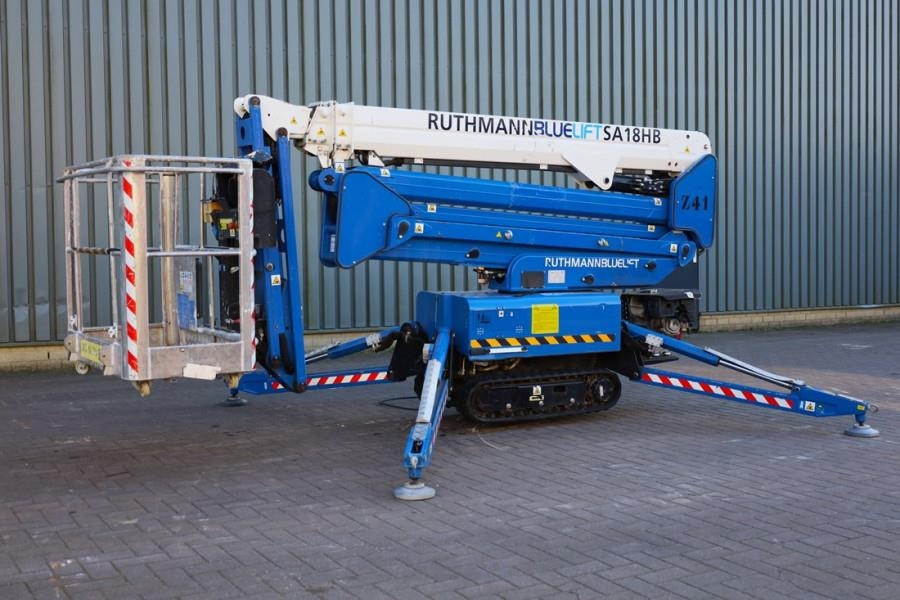 Nacelle articulée Ruthmann BLUELIFT SA18HD Gasoline / 220V, 18m Working Heigh: photos 9 Nacelle articulée Ruthmann BLUELIFT SA18HD Gasoline / 220V, 18m Working Heigh: photos 9
