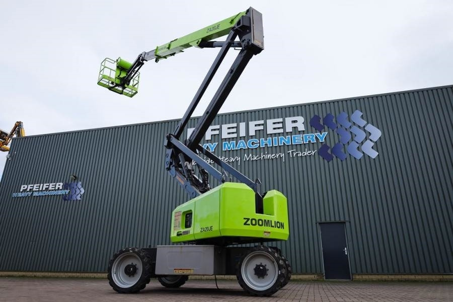 Zoomlion ZA20JE Fully Electric Lithium-Powered, 4x4 Rough T - Nacelle articulée: photos 3 Zoomlion ZA20JE Fully Electric Lithium-Powered, 4x4 Rough T - Nacelle articulée: photos 3