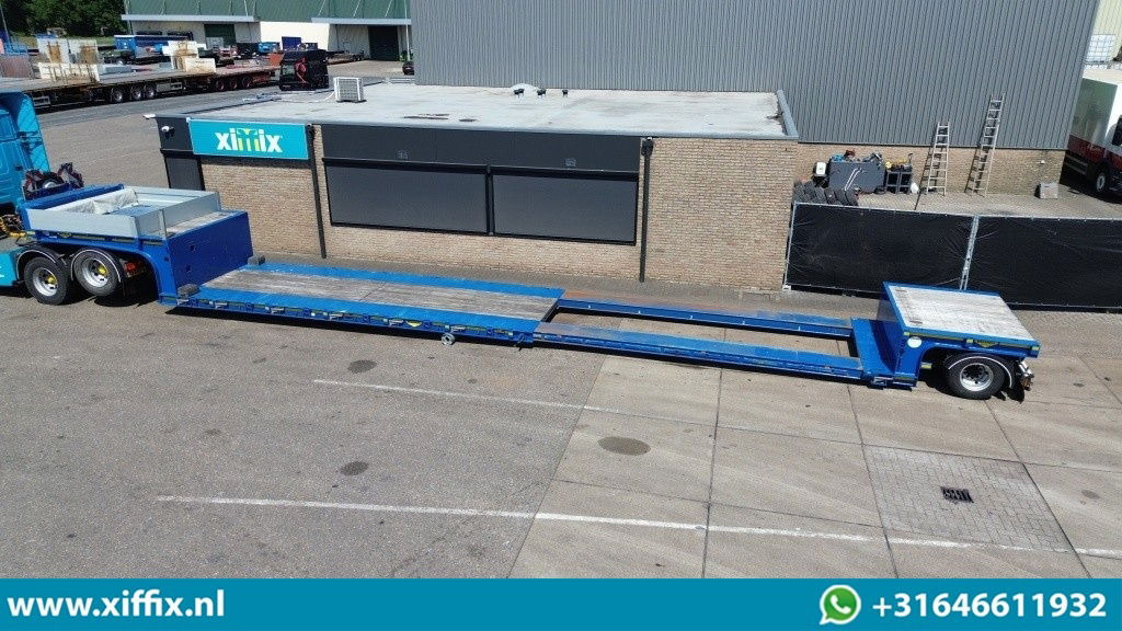Broshuis TE Huur 1-ass. Uitschuifbare dieplader / 1x gestuurd - Semi-remorque surbaissé: photos 2 Broshuis TE Huur 1-ass. Uitschuifbare dieplader / 1x gestuurd - Semi-remorque surbaissé: photos 2