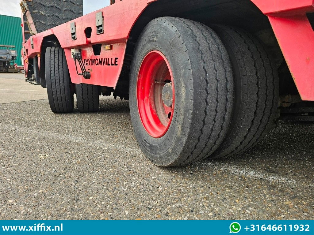 Faymonville 2-ass. Uitschuifbare semi dieplader met dubbele hydr. Kleppen / 2x gestuurd - Semi-remorque surbaissé: photos 5 Faymonville 2-ass. Uitschuifbare semi dieplader met dubbele hydr. Kleppen / 2x gestuurd - Semi-remorque surbaissé: photos 5