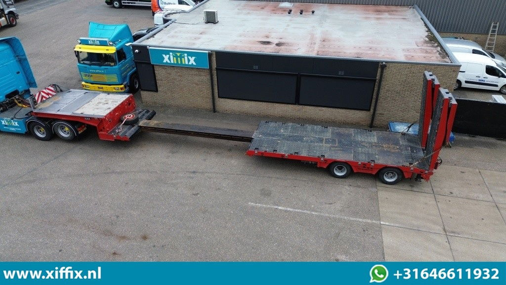 Faymonville 2-ass. Uitschuifbare semi dieplader met dubbele hydr. Kleppen / 2x gestuurd - Semi-remorque surbaissé: photos 2 Faymonville 2-ass. Uitschuifbare semi dieplader met dubbele hydr. Kleppen / 2x gestuurd - Semi-remorque surbaissé: photos 2