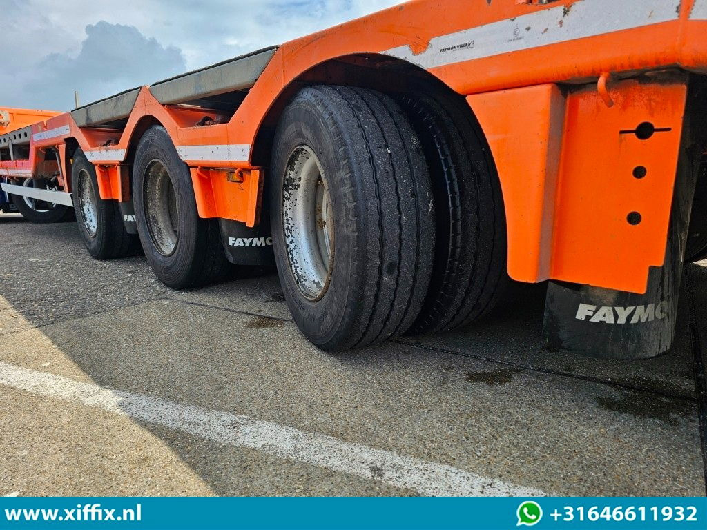Faymonville 3-ass. Vlakke uitschuifbare Mega oplegger / Uitklapbare laadvloer klep / Naloop gestuurd - Semi-remorque plateau: photos 5 Faymonville 3-ass. Vlakke uitschuifbare Mega oplegger / Uitklapbare laadvloer klep / Naloop gestuurd - Semi-remorque plateau: photos 5