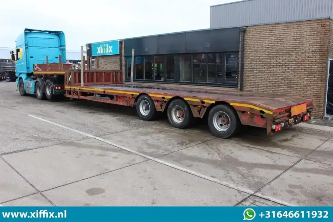 Semi-remorque surbaissé Faymonville 3-ass. dubbel 2x uitschuifbare Semi-Dieplader / 3x gestuurd / 13607: photos 10
