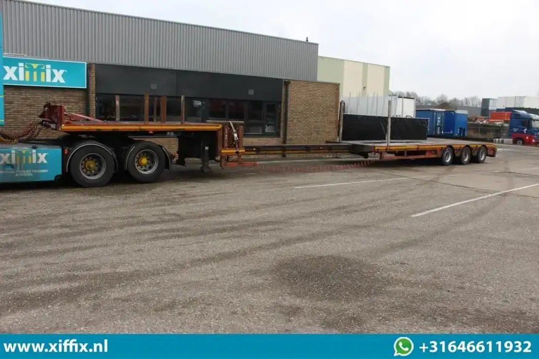 Semi-remorque surbaissé Faymonville 3-ass. dubbel 2x uitschuifbare Semi-Dieplader / 3x gestuurd / 13607: photos 11