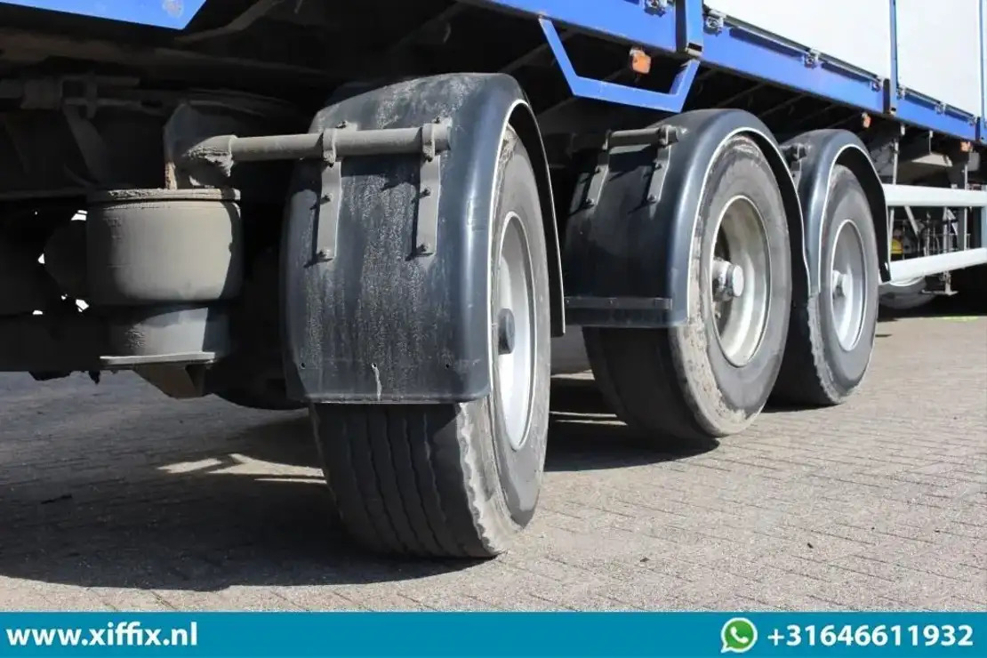 Semi-remorque plateau Floor 3-ass. Steenoplegger met Kennis 14 ton/mtr. Kraan / 13425: photos 6