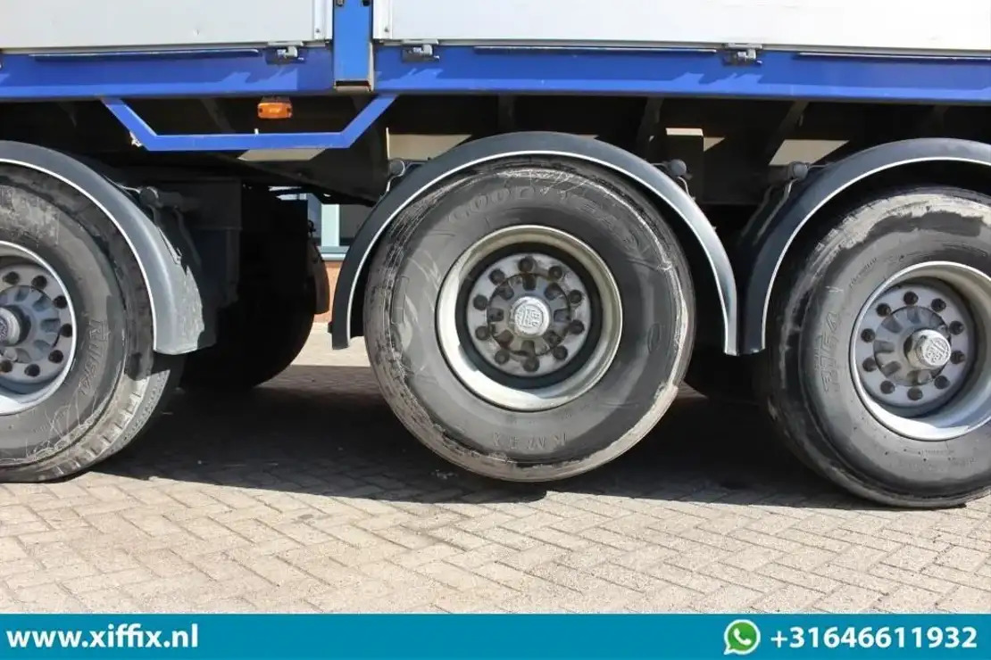 Semi-remorque plateau Floor 3-ass. Steenoplegger met Kennis 14 ton/mtr. Kraan / 13425: photos 10