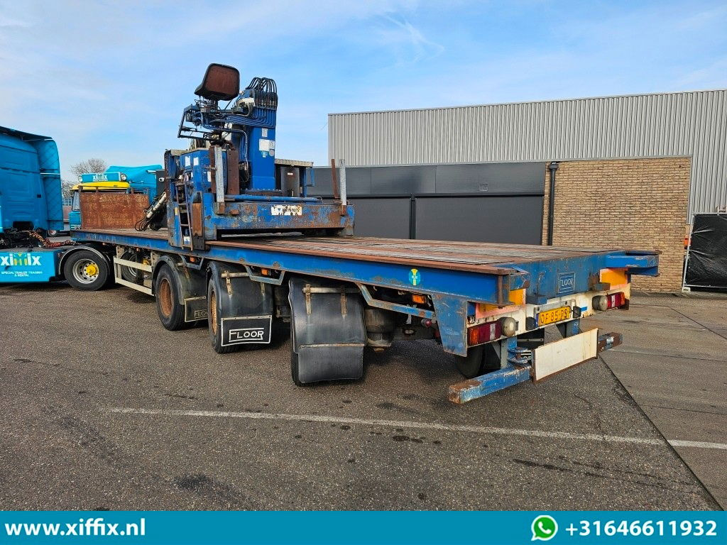 Floor 3-ass. Steenoplegger met Kennis 23 ton/mtr. Kraan - Camion plateau, Camion grue: photos 4 Floor 3-ass. Steenoplegger met Kennis 23 ton/mtr. Kraan - Camion plateau, Camion grue: photos 4