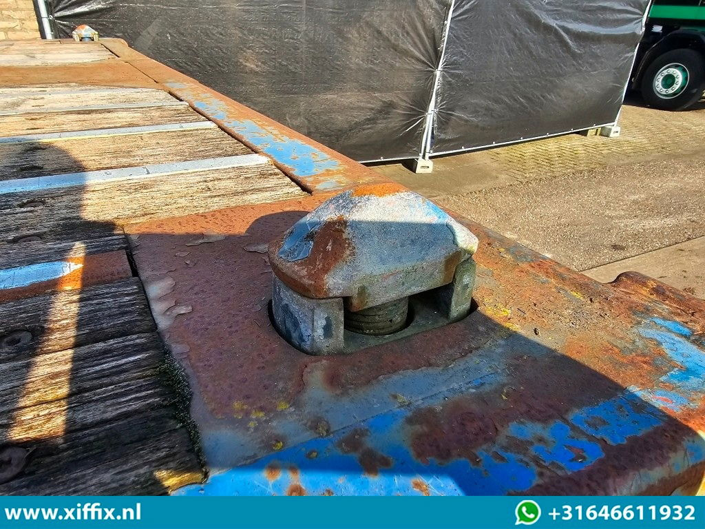 Semi-remorque plateau Nooteboom 3-ass. Vlakke uitschuifbare oplegger / 3x gestuurd: photos 8