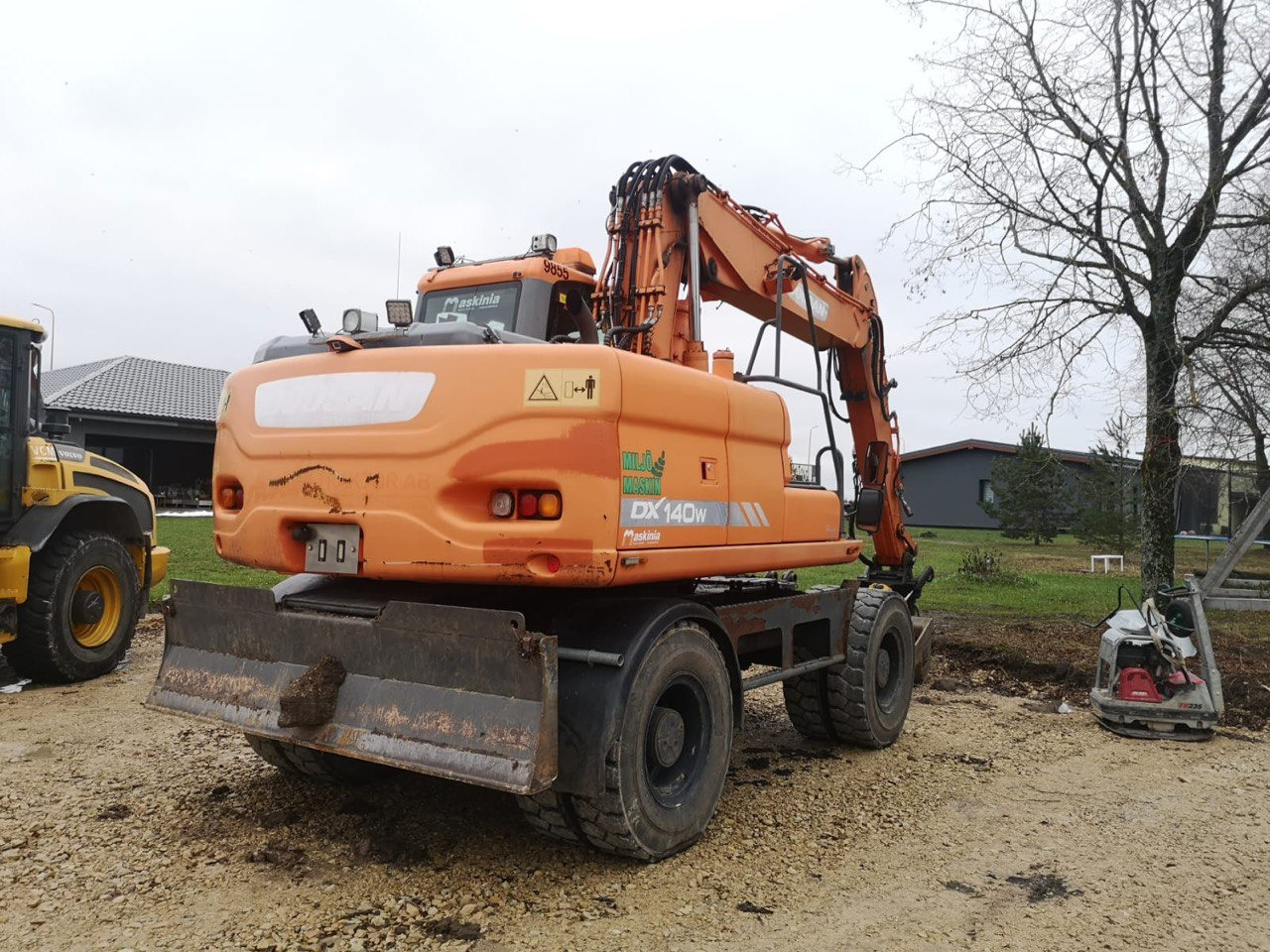 Pelle sur pneus Doosan DX 140: photos 6
