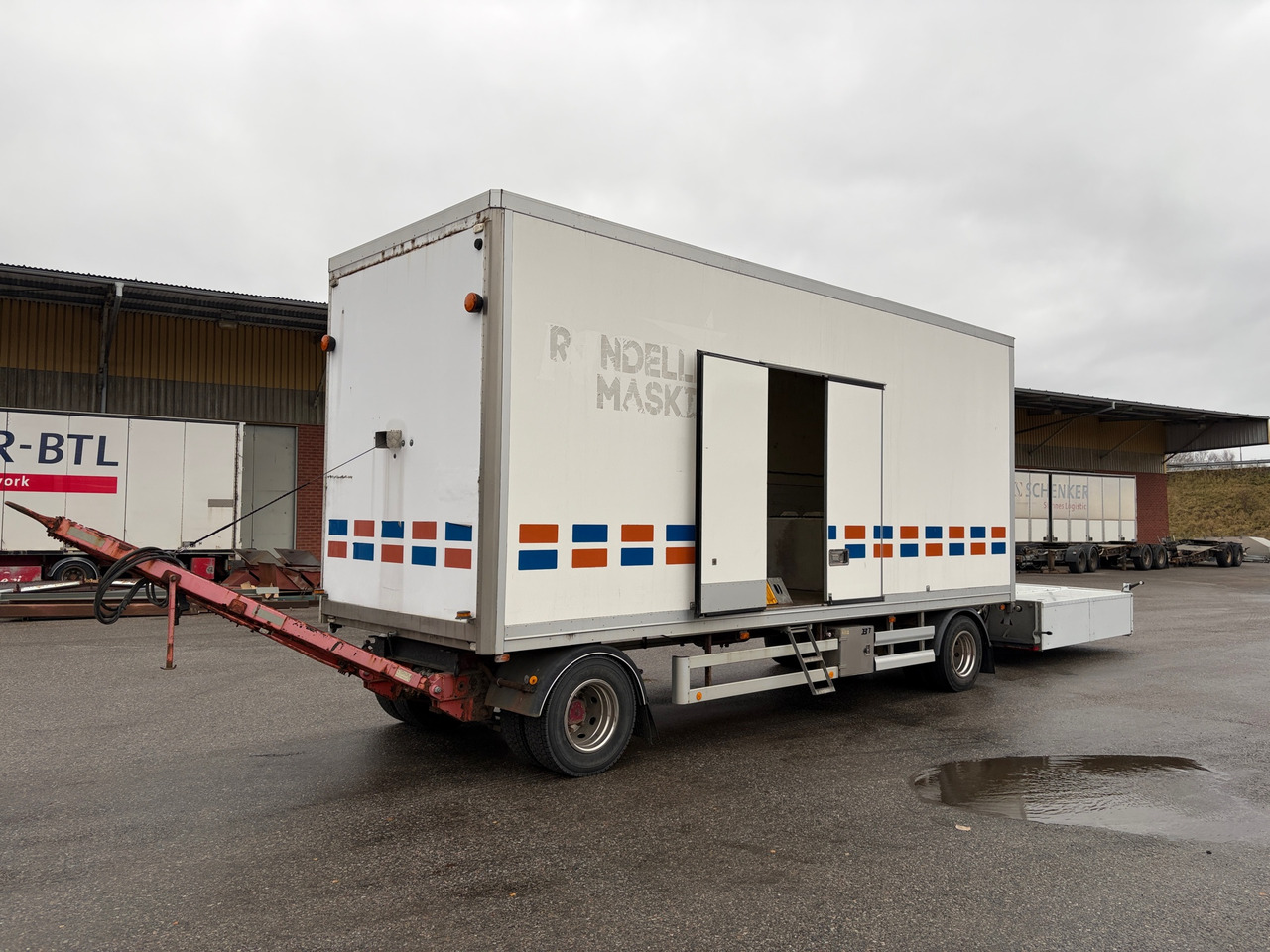 Berlex - Remorque fourgon: photos 1 Berlex - Remorque fourgon: photos 1