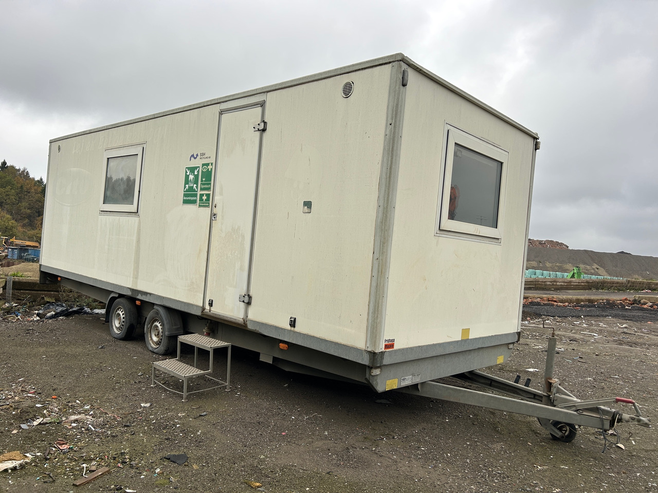 Eurowagon FS33 - Conteneur comme habitat, Remorque: photos 1 Eurowagon FS33 - Conteneur comme habitat, Remorque: photos 1