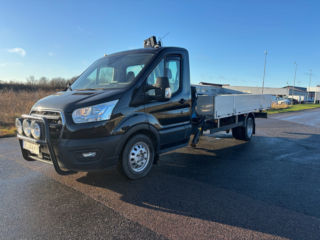 Ford Transit - Camion grue: photos 1 Ford Transit - Camion grue: photos 1