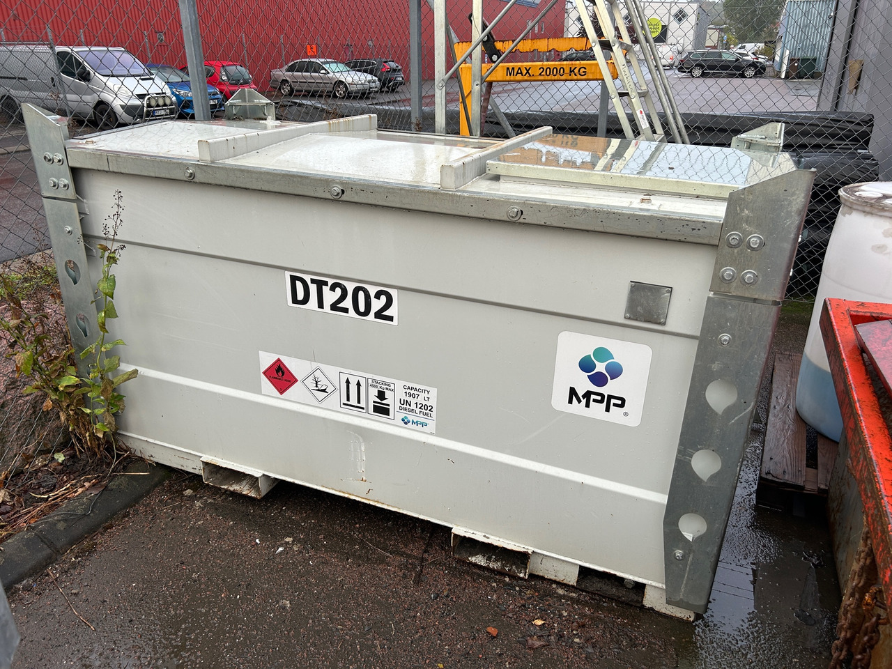 MPP TT200 - Cuve de stockage: photos 1 MPP TT200 - Cuve de stockage: photos 1