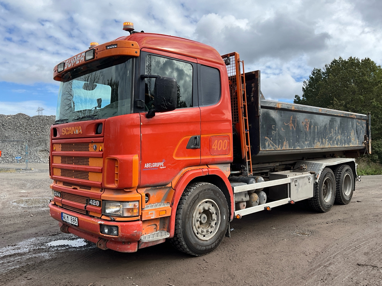 Scania 124G R420 - Camion ampliroll: photos 1 Scania 124G R420 - Camion ampliroll: photos 1