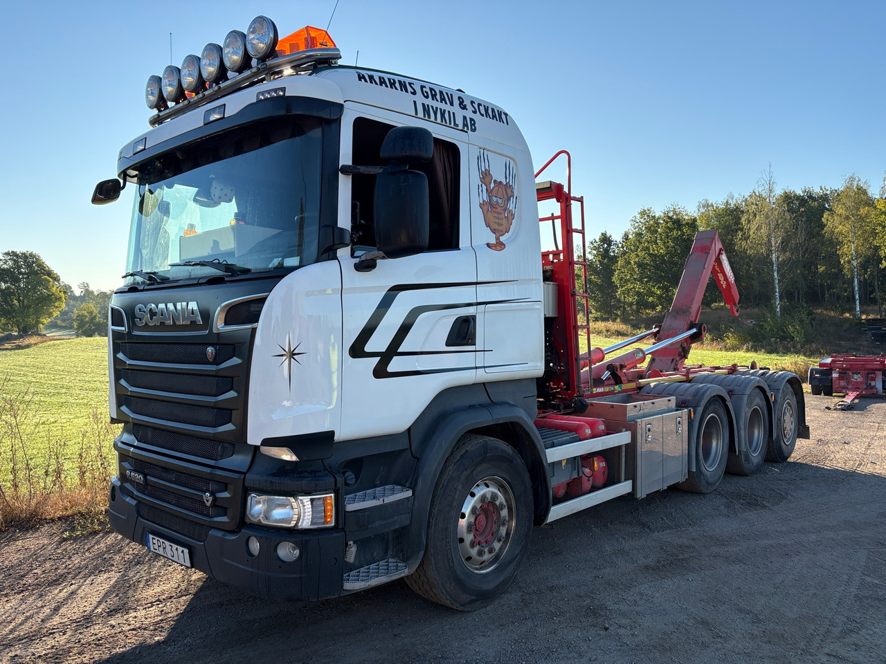Scania R520 - Camion ampliroll: photos 1 Scania R520 - Camion ampliroll: photos 1