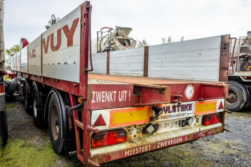 Kwb KRAAN/CRANE/GRUE/KRAN - KENNIS 16 TON/M(3xhydr.) - Semi-remorque plateau: photos 4 Kwb KRAAN/CRANE/GRUE/KRAN - KENNIS 16 TON/M(3xhydr.) - Semi-remorque plateau: photos 4