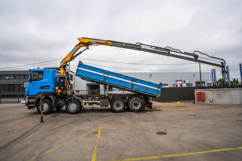 Camion benne, Camion grue Scania R400 - EFFER 210-4S: photos 6