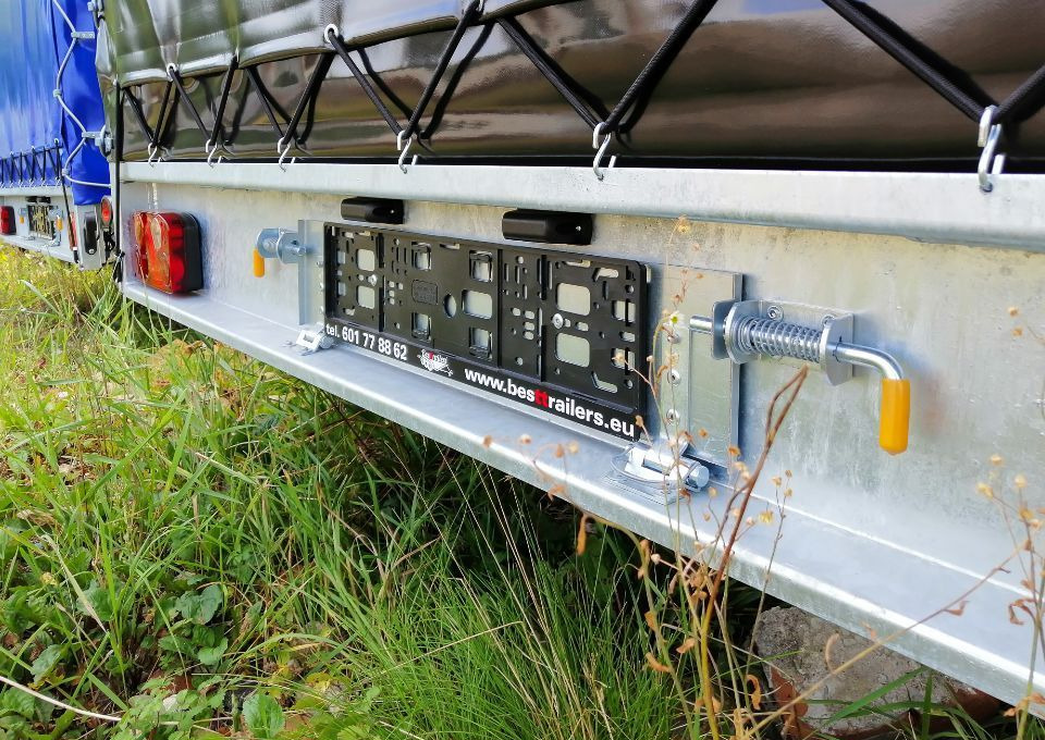 Besttrailers WARIOR ze stelażem i plandeką - Remorque rideaux coulissants: photos 4 Besttrailers WARIOR ze stelażem i plandeką - Remorque rideaux coulissants: photos 4