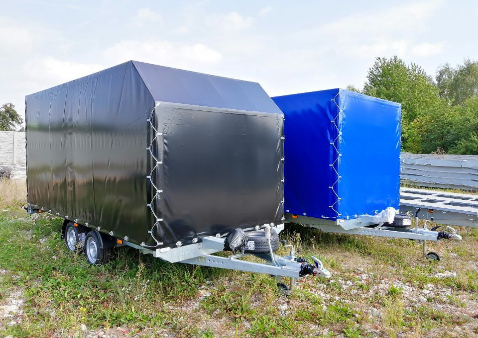 Besttrailers WARIOR ze stelażem i plandeką - Remorque rideaux coulissants: photos 1 Besttrailers WARIOR ze stelażem i plandeką - Remorque rideaux coulissants: photos 1