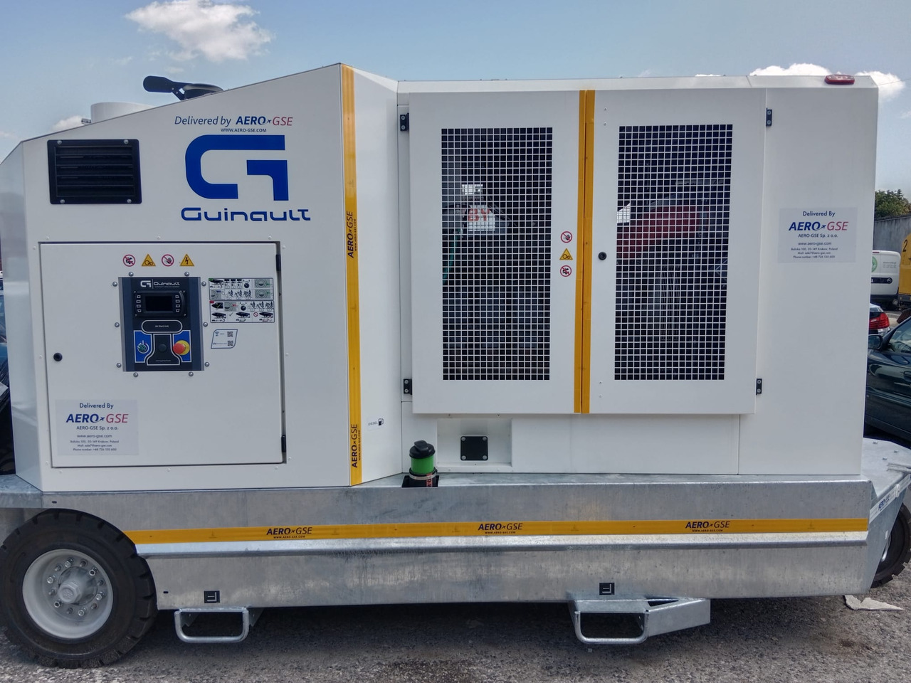 GUINAULT AIR START UNIT ASU GS280 - Équipement aéroportuaire: photos 1 GUINAULT AIR START UNIT ASU GS280 - Équipement aéroportuaire: photos 1
