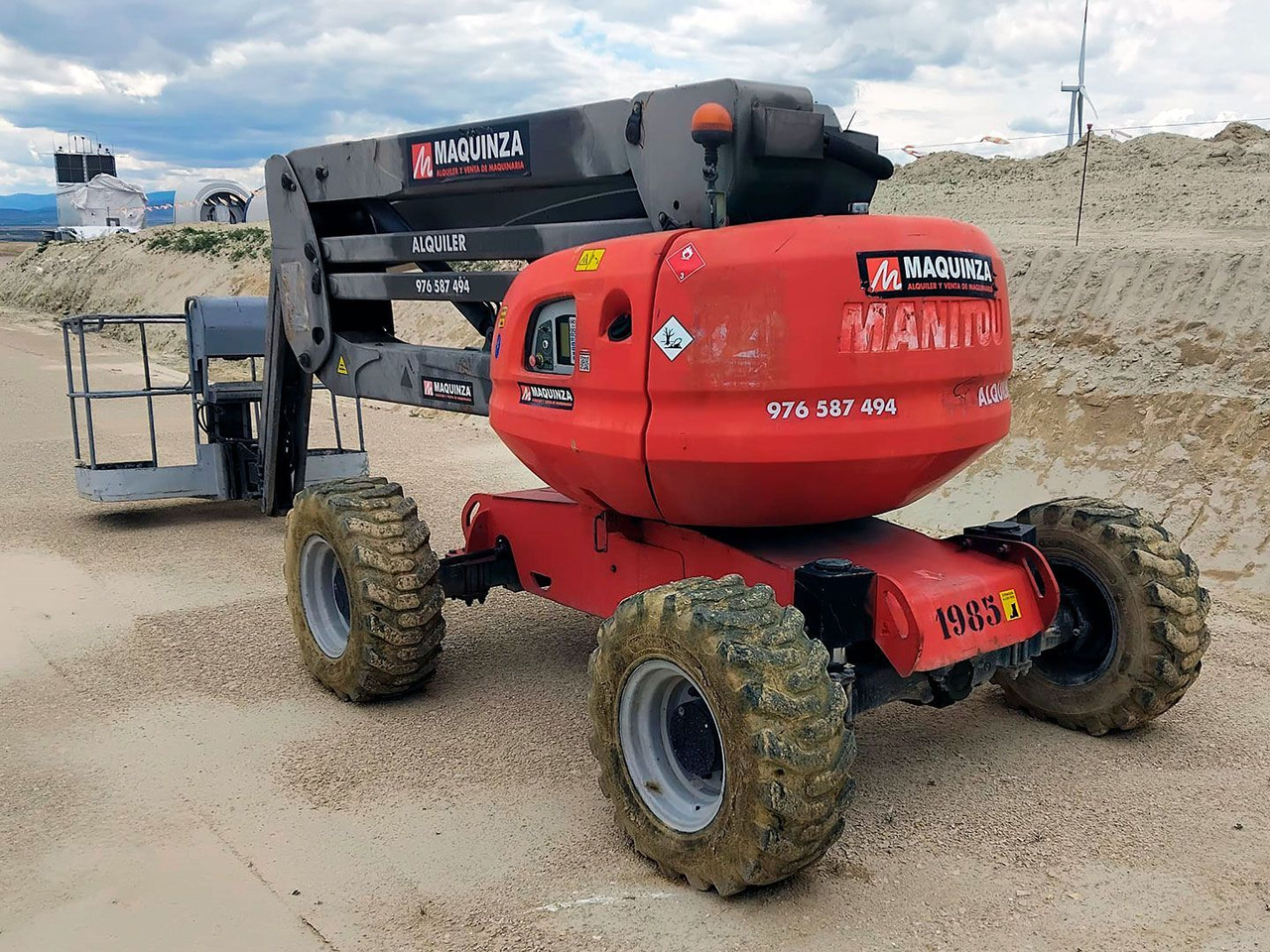 MANITOU 160ATJ EJE OSCILANTE - Nacelle articulée: photos 5 MANITOU 160ATJ EJE OSCILANTE - Nacelle articulée: photos 5