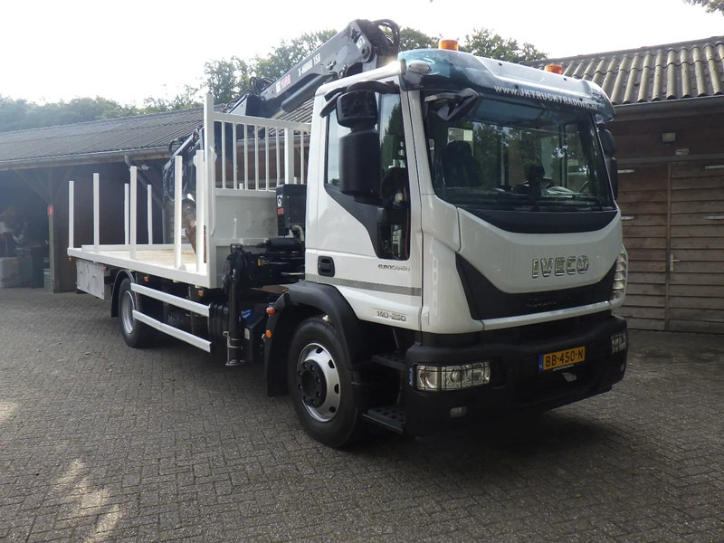 Iveco EuroCargo 140 250 / 6 cilinder / Manual / Bladgeveerd / Hiab X-HIDUO 158 / Radiografisch / Drilling / Winch - Camion grue: photos 2 Iveco EuroCargo 140 250 / 6 cilinder / Manual / Bladgeveerd / Hiab X-HIDUO 158 / Radiografisch / Drilling / Winch - Camion grue: photos 2