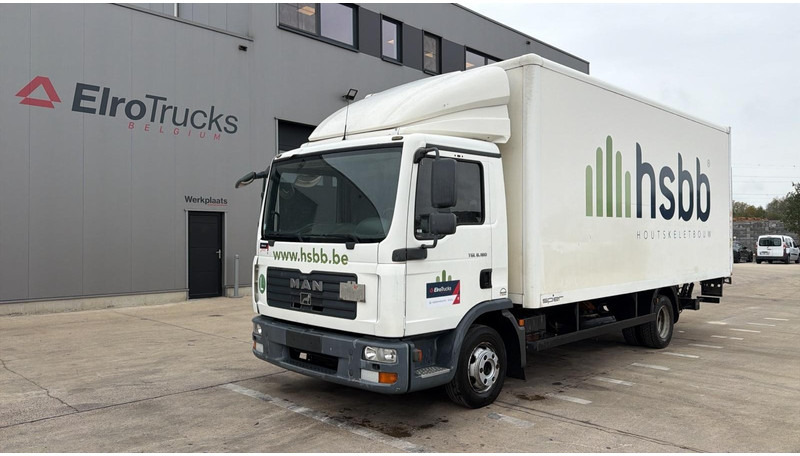MAN TGL 8.180 (BELGIAN TRUCK / PERFECT CONDITION / MANUAL GEARBOX / LAMES / STEEL SUSP.) - Camion fourgon: photos 1 MAN TGL 8.180 (BELGIAN TRUCK / PERFECT CONDITION / MANUAL GEARBOX / LAMES / STEEL SUSP.) - Camion fourgon: photos 1