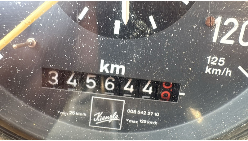 Camion benne Mercedes-Benz SK 1628 (V8 / LAMES / GRAND PONT / POMPE MANUELLE): photos 16