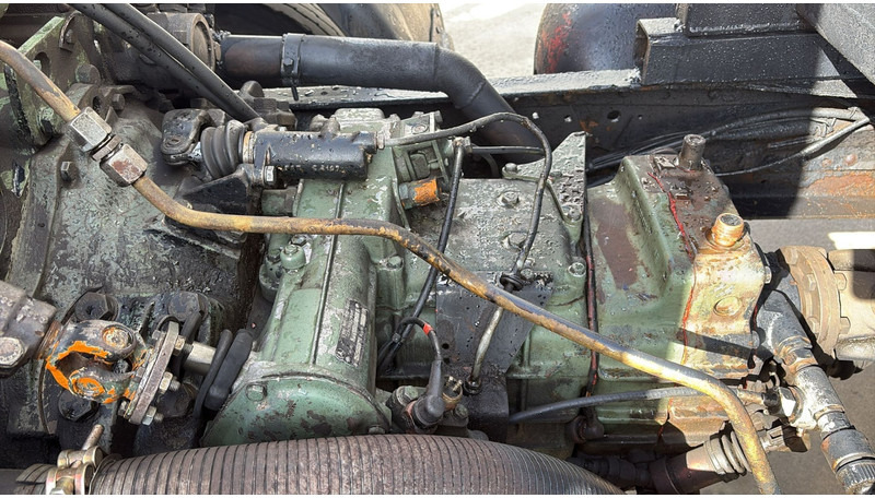 Camion benne Mercedes-Benz SK 1628 (V8 / LAMES / GRAND PONT / POMPE MANUELLE): photos 13