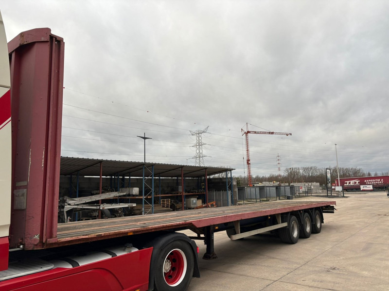 Pacton TXC339 (BELGIAN TRAILER / DRUM BRAKES / FREINS TAMBOUR) - Semi-remorque plateau: photos 1 Pacton TXC339 (BELGIAN TRAILER / DRUM BRAKES / FREINS TAMBOUR) - Semi-remorque plateau: photos 1
