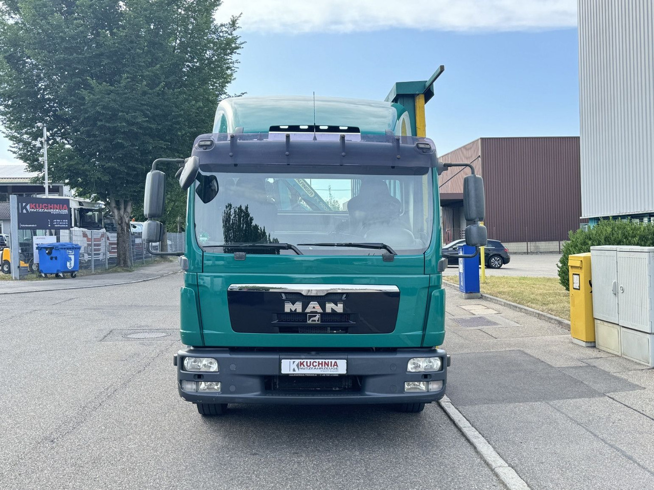 MAN TGL 12.250 Glastransport Kran PK9002 Funk Klima - Camion grue: photos 2 MAN TGL 12.250 Glastransport Kran PK9002 Funk Klima - Camion grue: photos 2