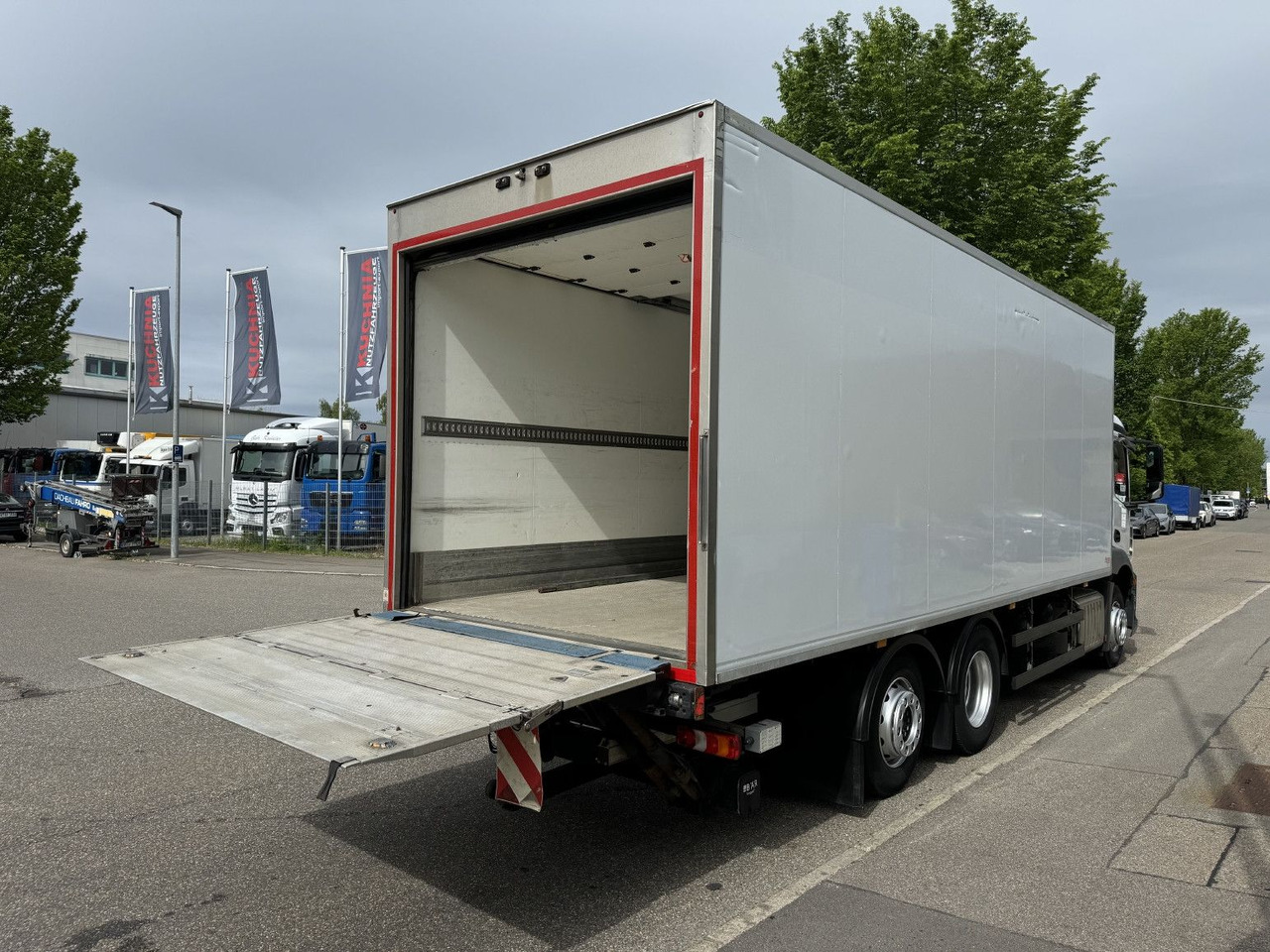 Camion frigorifique Mercedes-Benz Antos 2533L Kühlkoffer TK T-800R Lenkachse TOP: photos 11