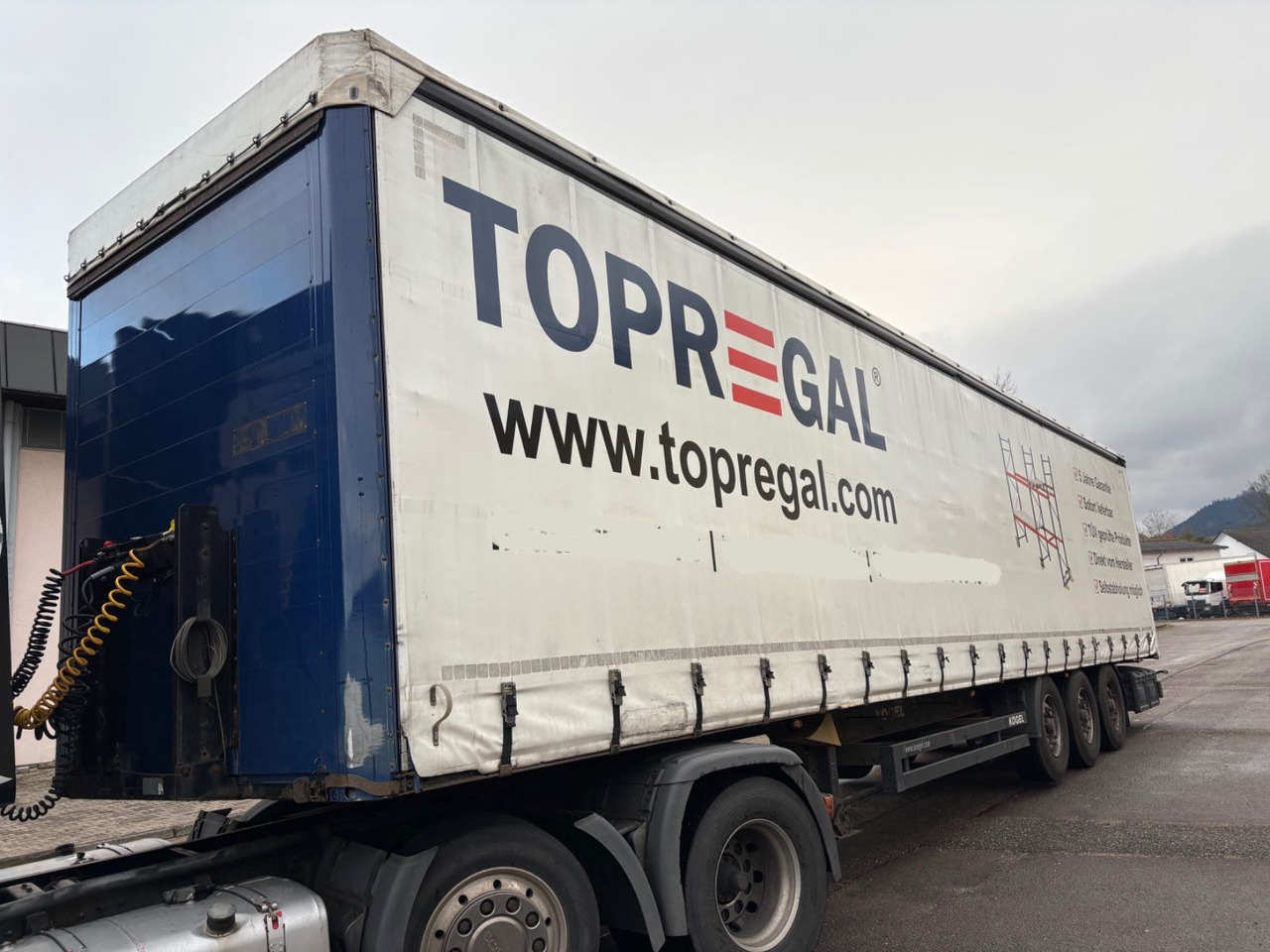 Kögel SN24, Edscha, Schiebeplane, BPW-Achse - Semi-remorque rideaux coulissants: photos 2 Kögel SN24, Edscha, Schiebeplane, BPW-Achse - Semi-remorque rideaux coulissants: photos 2