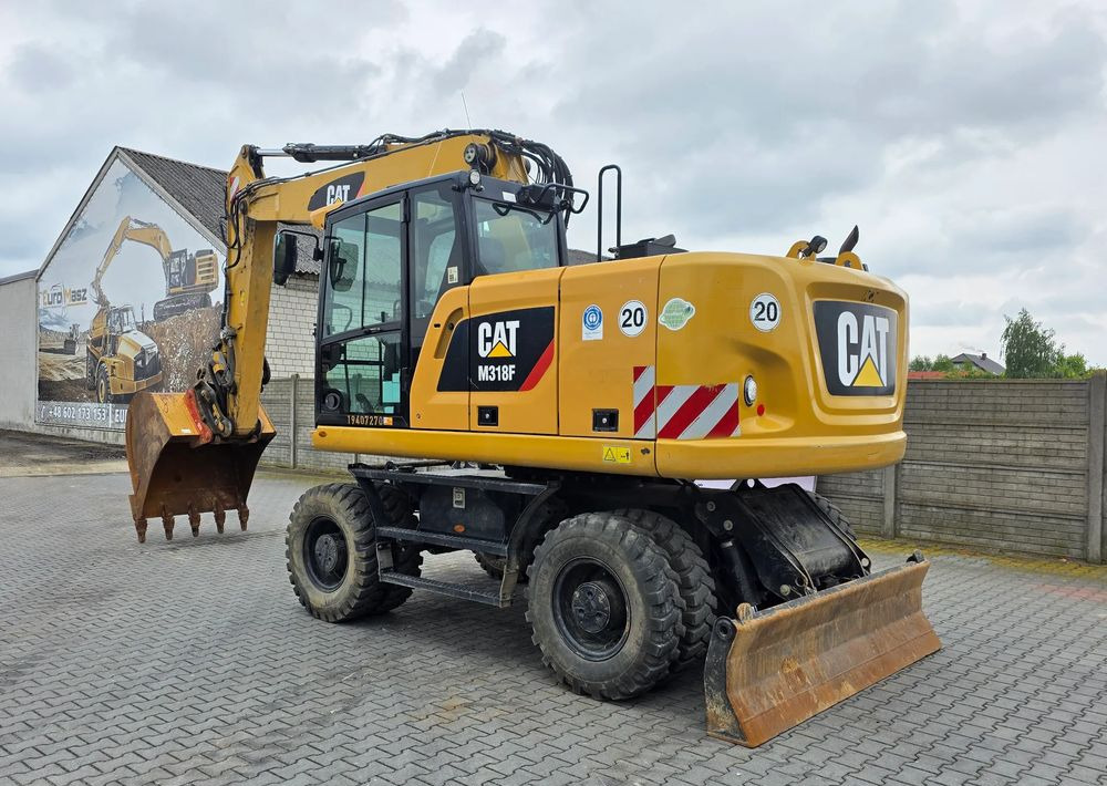 Caterpillar M318F, 2019 ROK, 3700 MOTOGODZIN !!! - Pelle sur pneus: photos 3 Caterpillar M318F, 2019 ROK, 3700 MOTOGODZIN !!! - Pelle sur pneus: photos 3
