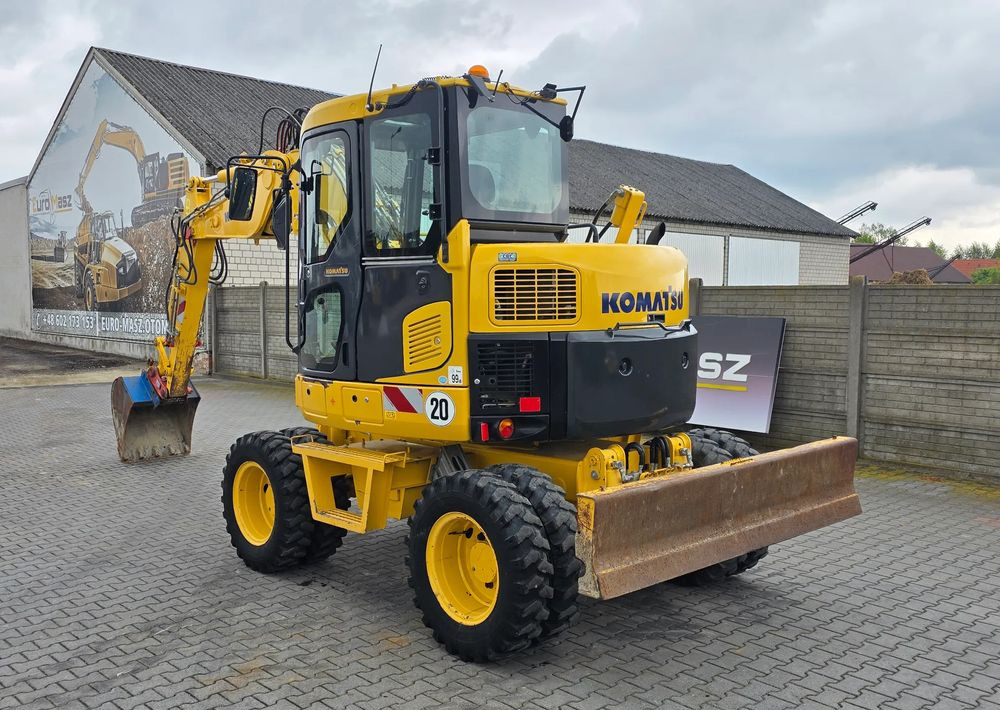 Komatsu PW 98MR-8, 2017 ROK, 5200 MTH, BEZ DPF i ADBLUE - Pelle sur pneus: photos 3 Komatsu PW 98MR-8, 2017 ROK, 5200 MTH, BEZ DPF i ADBLUE - Pelle sur pneus: photos 3