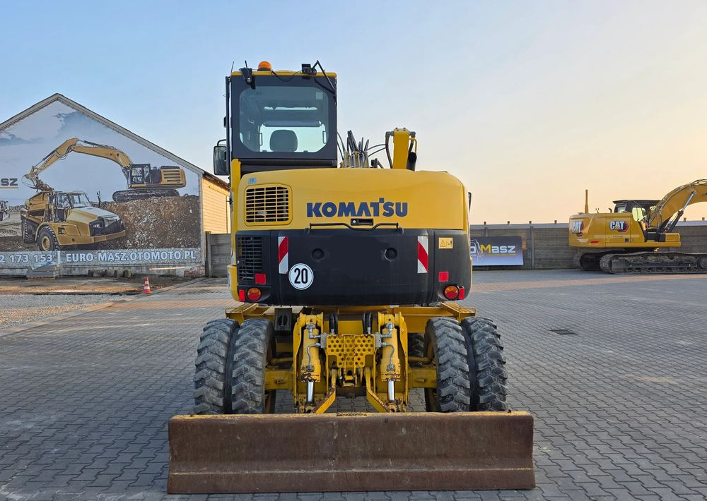 Komatsu PW 98MR-8, 2017 ROK, 5200 MTH, BEZ DPF i ADBLUE - Pelle sur pneus: photos 4 Komatsu PW 98MR-8, 2017 ROK, 5200 MTH, BEZ DPF i ADBLUE - Pelle sur pneus: photos 4