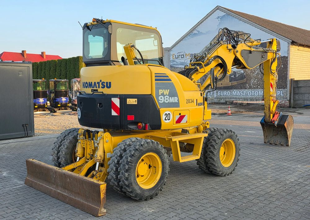 Komatsu PW 98MR-8, 2017 ROK, 5200 MTH, BEZ DPF i ADBLUE - Pelle sur pneus: photos 3 Komatsu PW 98MR-8, 2017 ROK, 5200 MTH, BEZ DPF i ADBLUE - Pelle sur pneus: photos 3