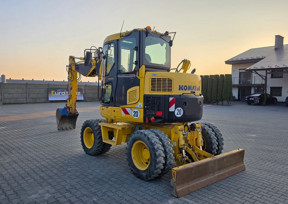 Komatsu PW 98MR-8, 2017 ROK, 5200 MTH, BEZ DPF i ADBLUE - Pelle sur pneus: photos 5 Komatsu PW 98MR-8, 2017 ROK, 5200 MTH, BEZ DPF i ADBLUE - Pelle sur pneus: photos 5