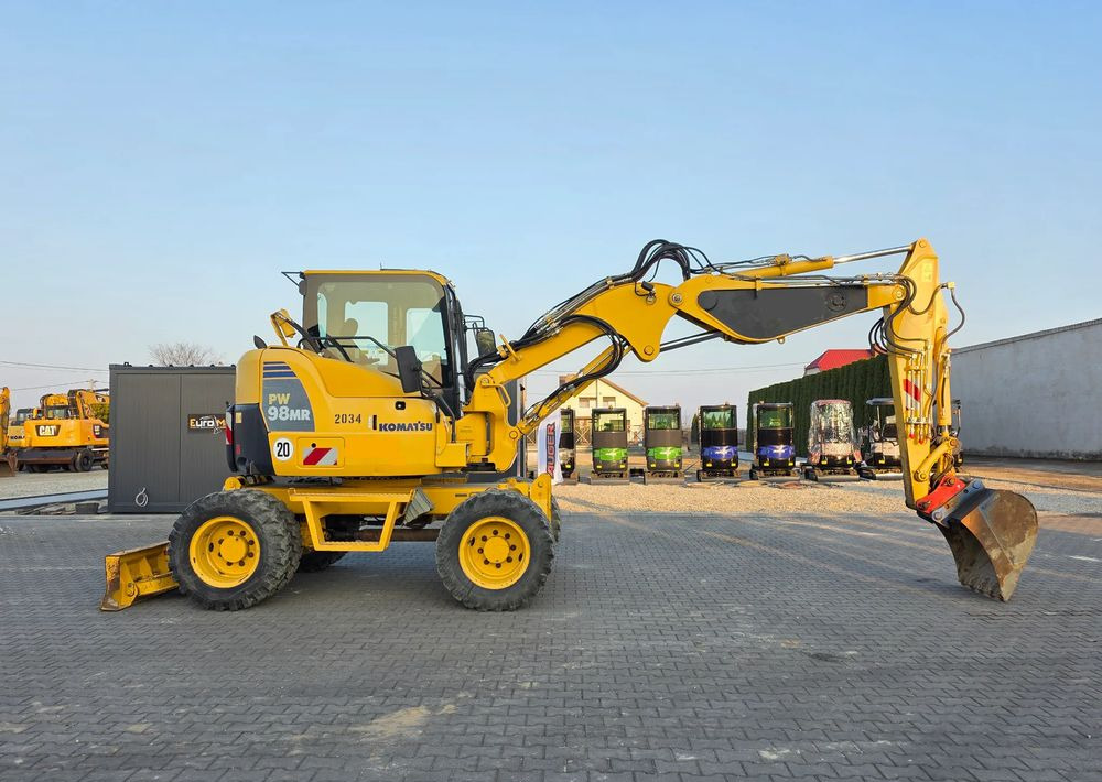 Komatsu PW 98MR-8, 2017 ROK, 5200 MTH, BEZ DPF i ADBLUE - Pelle sur pneus: photos 2 Komatsu PW 98MR-8, 2017 ROK, 5200 MTH, BEZ DPF i ADBLUE - Pelle sur pneus: photos 2
